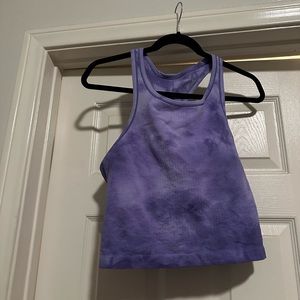 Lululemon ebb to street crop tank